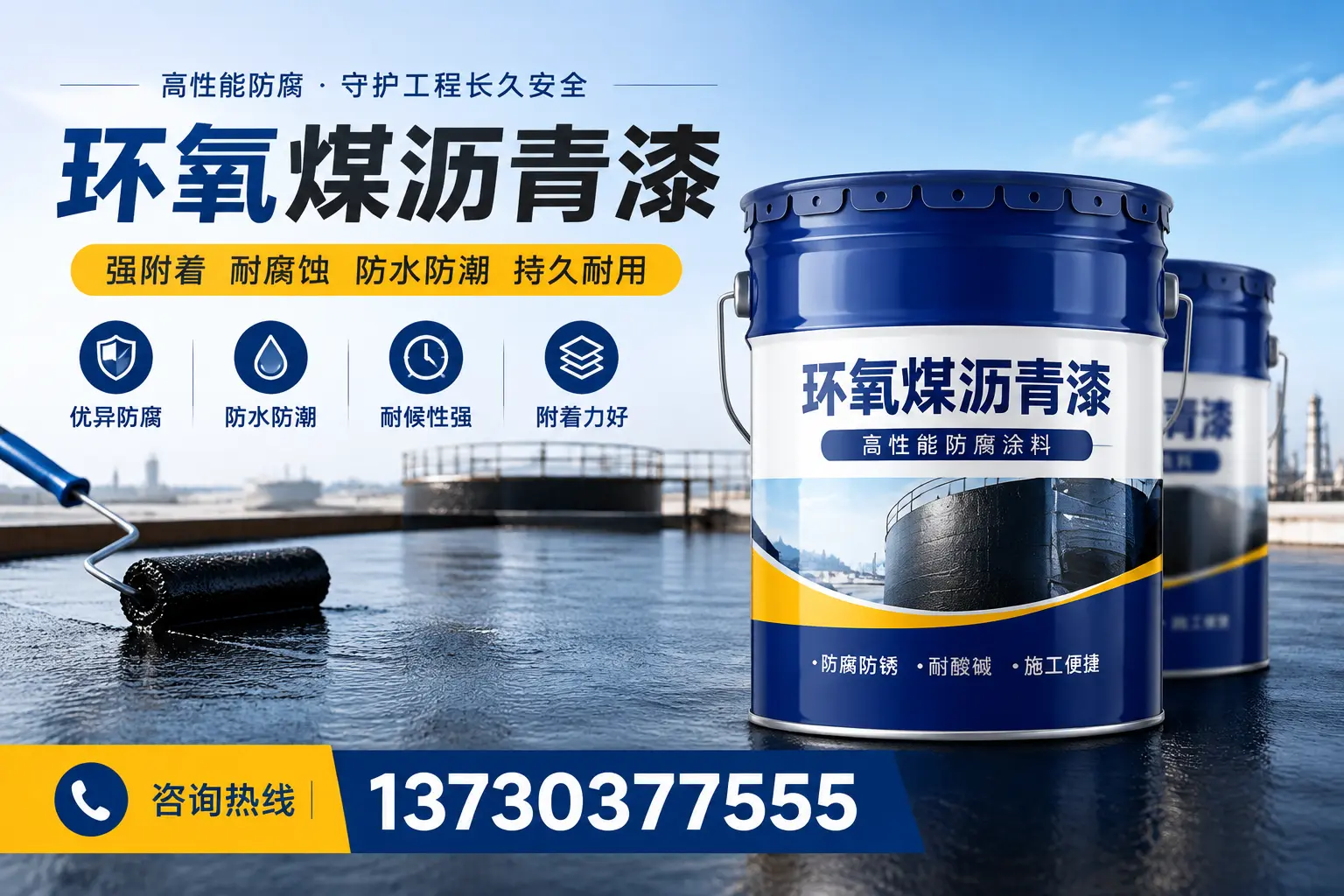 如何判断环氧煤沥青漆的质量？双鸭山消费者指南