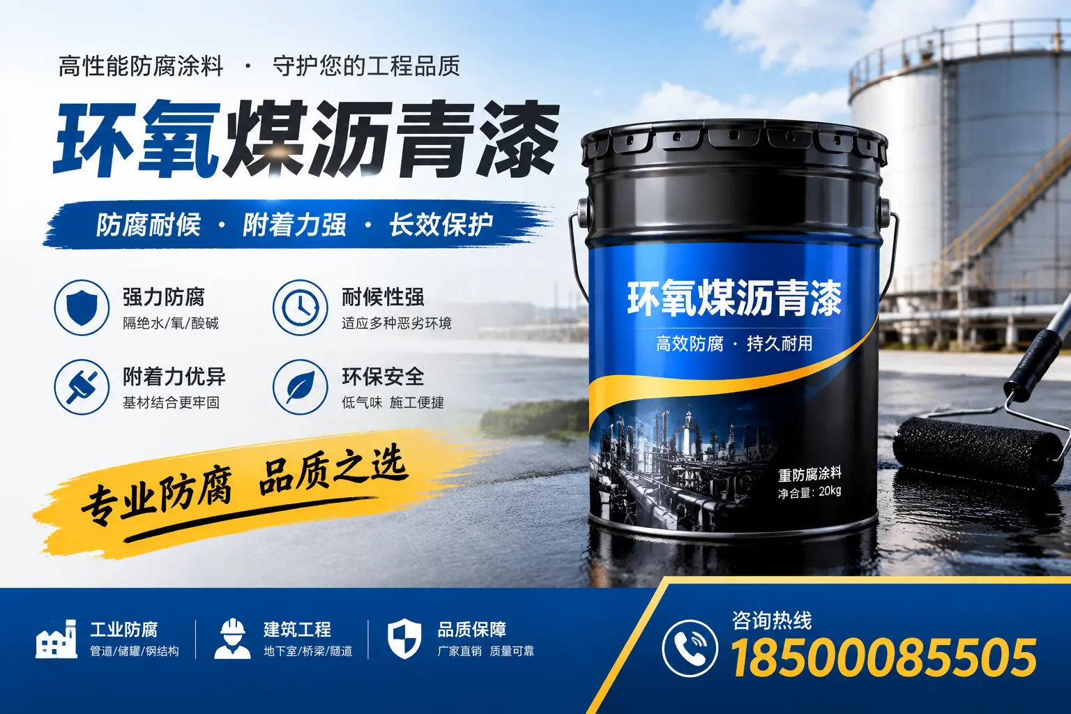 如何选择适合的环氧煤沥青漆？双鸭山市场选型指南